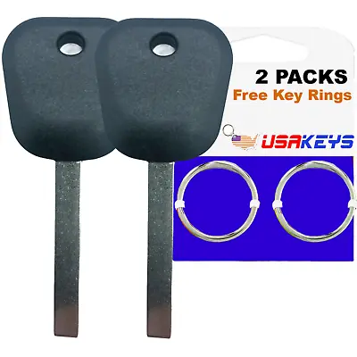 $12.95 • Buy Transponder Key For GM Chevy GMC B119-PT Pair Uncut Blade High Security Chip