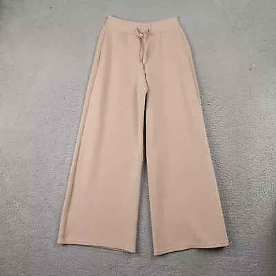 Spanx Air Essentials Pants Womens XS Wide Leg Soft Cozy Lounge Fawn Nude 28 Ins • $89.94