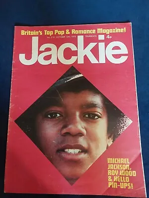 Rare Vintage JACKIE Magazine 13 OCTOBER 1973 Jackson Sweet Essex Roy Wood JK490A • £13.50