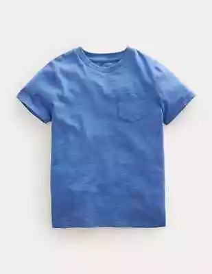 Mini Boden Boys T-shirt Short Sleeve Top Blue Size 13-14 Yrs • £5