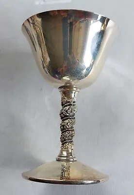 8 Spanish  Falstaff Silver Plate Goblets - 13cm High 9 Cm Wide And Foot 7cm • £25