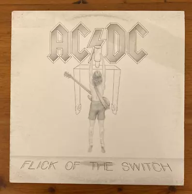 Acdc - Flick The Switch - 12 Album - 1983 Pressing - Very Good + Cond. • $29.99