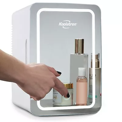 $79.99 • Buy Koolatron 6L Beauty Portable 240V AC Mini Cosmetic Fridge With Makeup Mirror