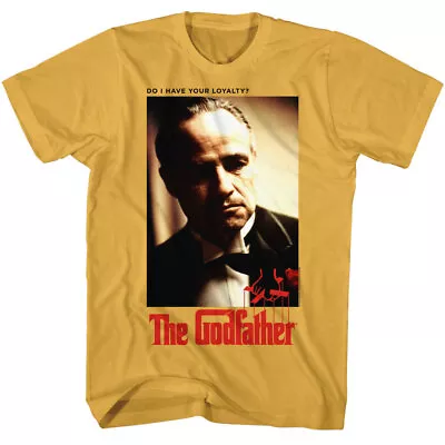 Godfather Do I Have Your Loyalty Men's T Shirt Don Vito Corleone Marlon Brando • $24.50