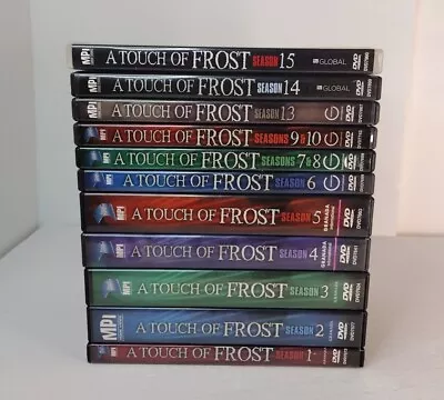 A Touch Of Frost Seasons 1-15 Dvd Set Lot Of 11 No Seasons 11 & 12 • $14.99