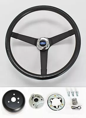 75-77 Bronco 70-77 F100 F150 F250 F350  14 3/4  Vintage Black Steering Wheel • $134.95