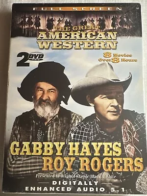 The Great American Western- 8 Movies- Gabby Hayes/Roy Rogers NEW SEALED DVD • $11.99