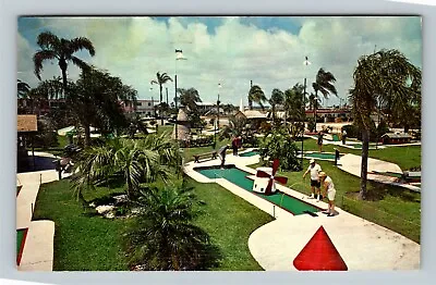 Miniature Golf Holiday Isles Treasure Island Florida Vintage Souvenir Postcard • $7.99