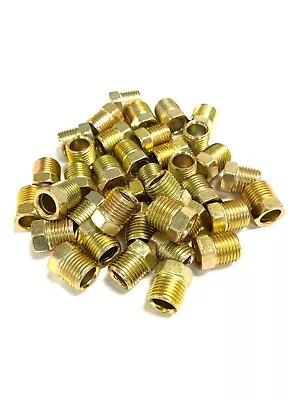 Inverted Flare Steel Tube Nuts For 5/16   Tube 1/2 -20 Threads (Pack Of 50) • $29.99