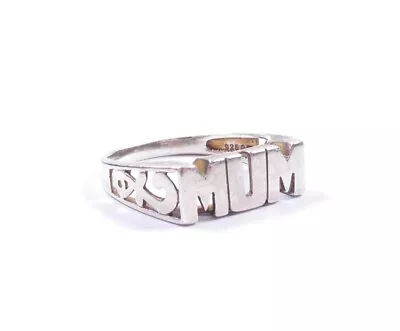 Mum Ring 925 Sterling Silver 2.3g • £24.99