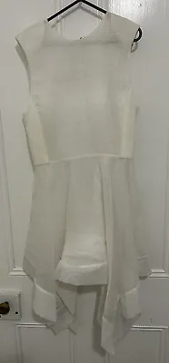 $69 • Buy Sass Bide - Sonic Youth White Dress NWOT 12 
