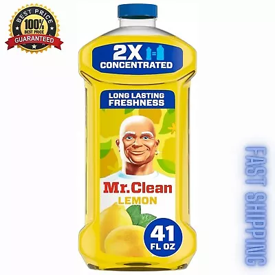 Mr. Clean Multi Surface Cleaner With Lemon Scent All Purpose Cleaner 41 Fl Oz • $17.89