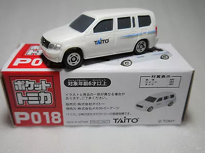$7.50 • Buy TOYOTA PROBOX Taito Logo Pocket Tomica P018 Tomy Taito NIB