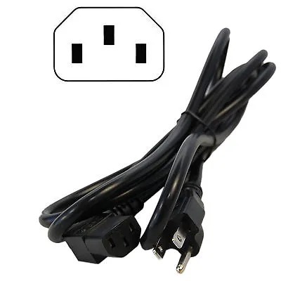 AC Power Cord For Samsung LN19-LN52 Series TV Plasma DLP Mains Cable 3903-000467 • $18.01