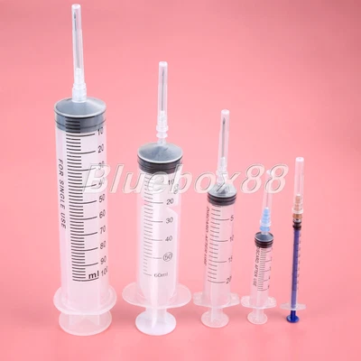 $5.04 • Buy New 1ml 5m 20ml 50ml 100ml Medical Syringes For DIY Dispensing Cosmetic Perfume