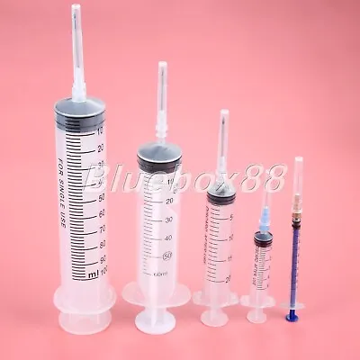 New 1ml 5m 20ml 50ml 100ml Medical Syringes For DIY Dispensing Cosmetic Perfume • $5.04