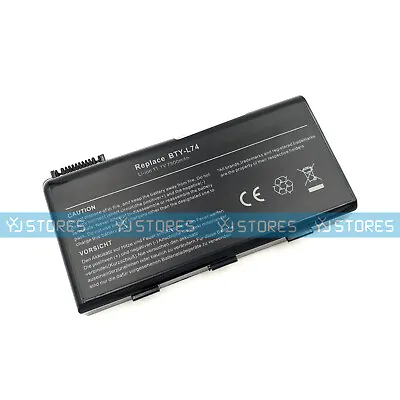 9Cell Battery For MSI A5000 A6000 A6200 CR500 CR610 CR620 CR630 BTY-L74 BTY-L75 • $34.75