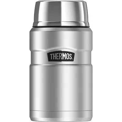$26.99 • Buy Thermos 24 Oz. Stainless King Vacuum Insulated Stainless Steel Food Jar - Silver