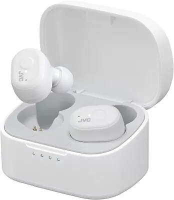 NEW JVC (HA-A11T) Marshmallow True Wireless Earbuds - White • $28