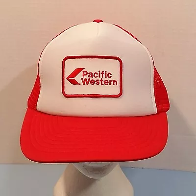 Pacific Western Airlines Truckers Baseball Dad Hat Mesh Cap • $16.99