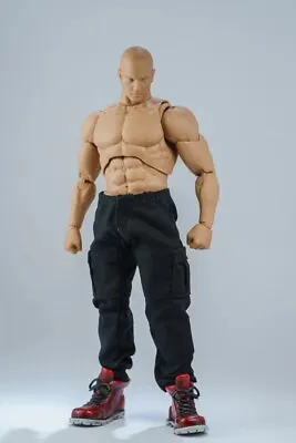 1/12 Scale Romankey Male Casual Cargo Trousers Fit 6  PH TBL Action Figure Body  • $14.99