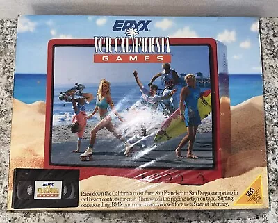 Vintage New Epyx VCR California Games 1988 Surf & Skate VHS Board Game New • $50.58