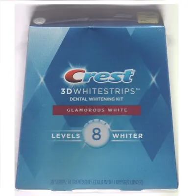$84 • Buy Crest 3D White 14 X Glamorous White Teeth Whitening Strip Treatments (28 Strips)