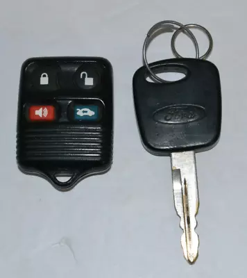 CLEAN Original OEM Ford Lincoln Mercury F8DB-15K601-BA OEM 4 Button Key Fob • $19.99