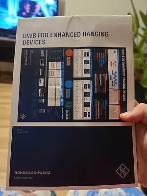 $1.99 • Buy Rohde & Schwarz UWB For Enhanced Ranging Devices Poster