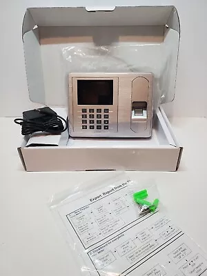 £67.27 • Buy Biometric Fingerprint Checking-in Attendance Machine Employee Time Clock C3150US