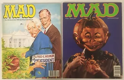 MAD 2 MAGAZINE Lot Issues 315 + 316 EC Publication 1993 VF/VF+ Grade • $6