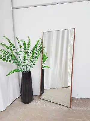 Vtg Mid Century Wall Overmantel Mirror Danish Scandi Retro 60s 70s #2413 • £70