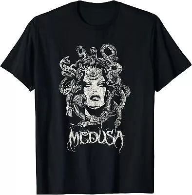 Medusa Shirt Greek Mythology Gothic Funny Gift T-Shirt Size S-5XL • $17.99