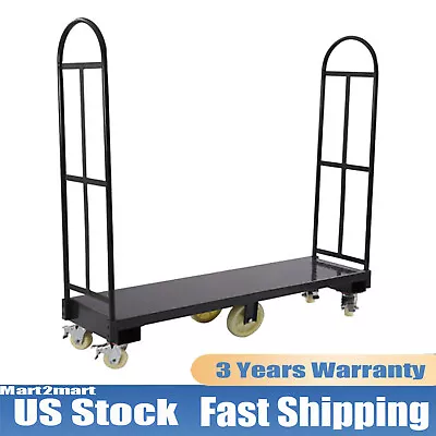 Heavy Duty 16  X 65 Steel Dolly U-Boat Utility Material Cart Platform Hand Truck • $230