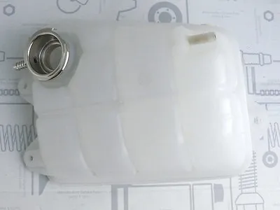 Genuine Mercedes W116 W123 W126 W201 Coolant Balancing Tank NEW! NOS! • $106.45