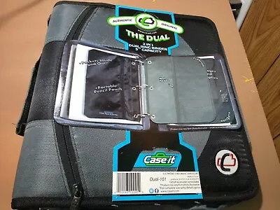 Case It The Dual 2 In 1 Dual Ring Binder 3  Capacity • $5