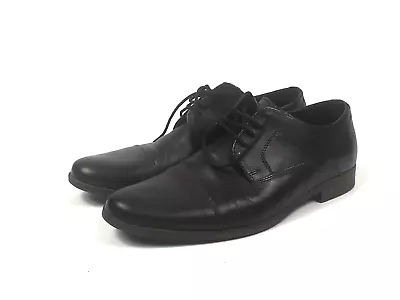 Windsor Smith Kingston Men's Size 7 Black Leather Dress Shoes  • $19.27