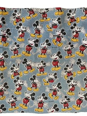 Mickey Mouse  Valance Disney Blue 78x17 • $10.41