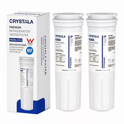 2x Fisher Paykel Compatible Replacement Fridge Water Filter Cartridges 836848  • $39.95
