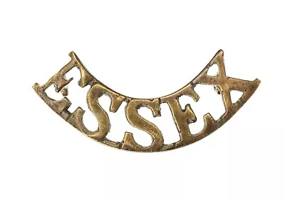 Essex Shoulder Title Brass Metal • £15