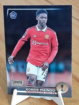 Kobbie Mainoo 2022/23 Topps Stadium Club Chrome Rookie Card - Man Utd • £3.99