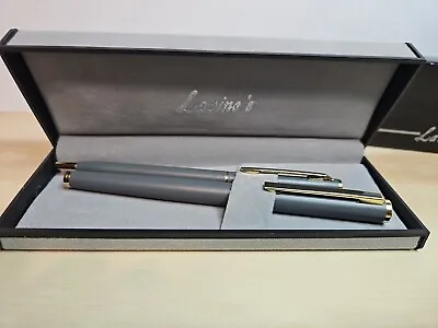 WRITING SET Lavinos Vintage Pen & Pencil Set In Original Case • $19.99