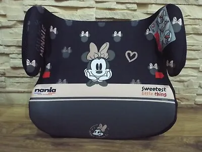 *NEW* 2023 -NANIA DISNEY MINNIE MOUSE- BLACK - Group 3 (4 To 12 Yrs)(22 - 36 Kg) • £25