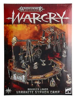 Warhammer Age Of Sigmar WARCRY Ravaged Lands Varanite Syphon Camp Miniature Set • $34.99