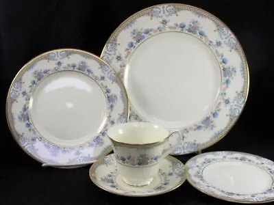 Minton AVONLEA 5 Piece Place Setting Bone China A+ CONDITION • $98.97