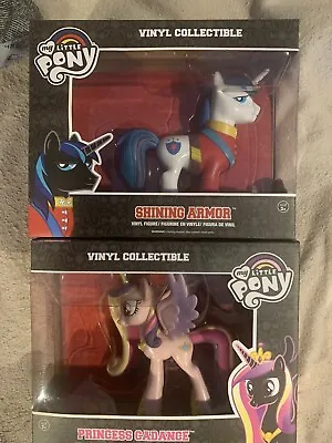 My Little Pony Princess Cadance & Shinning Armor Funko Vinyl Figures • £125.46