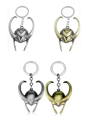Loki Helmet NEW Key Chain Key Ring Keyring Ragnarok Dark World Keychain Avenger • £6.70