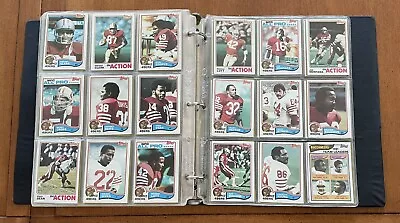 1982 Topps Football Complete Set (528 Cards) Ronnie Lott Lawrence Taylor RC 🏈 • $159.99