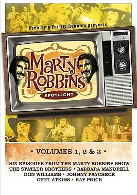 DVD Country's Family Reunion: Marty Robbins Spotlight Volumes 123 NEW • $22.99