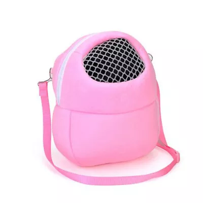 Portable Breathable Hamster Hedgehog Bag Carrier Rabbit Cage Pets Travel Pouch 0 • $27.94